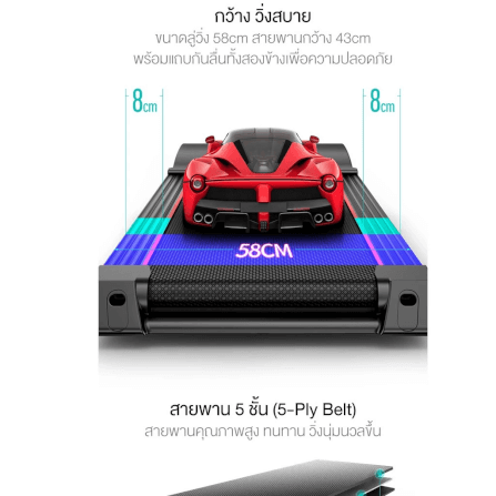 ลู่วิ่งไฟฟ้า FITEX R100 3 แรงม้า_5
